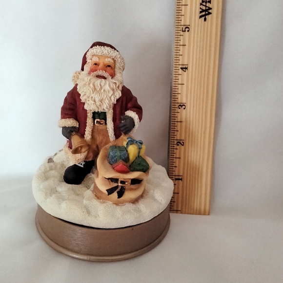 Christmas Santa Claus Figurine Candle Topper - Picture 14 of 16